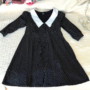 Wednesday Addams inspired dress